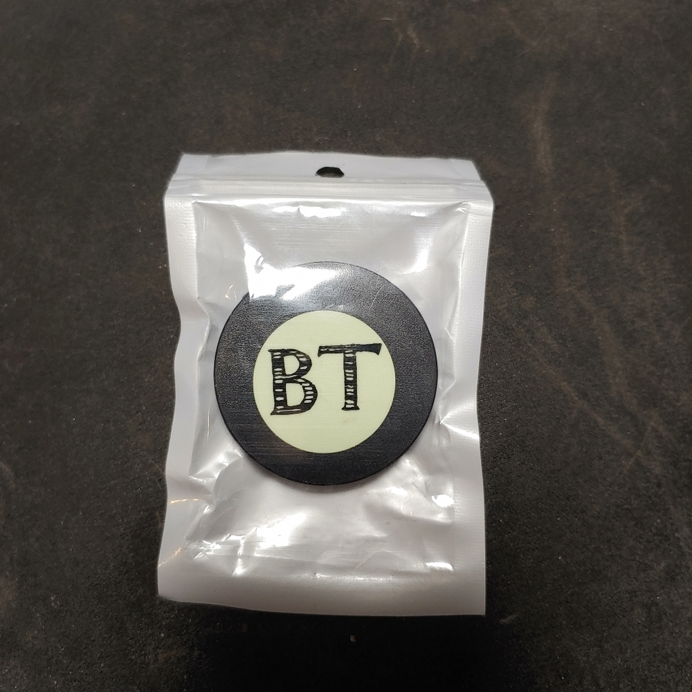 3pc.Designer Glow in dark,personalized POPSOCKETS!